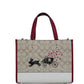 COACH Dempsey Medium Lunar New Year Rabbit Signature Carryall Tote Bag