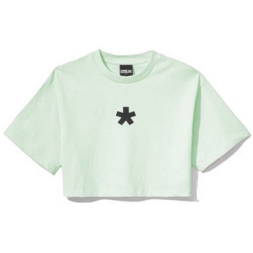 Comme Des Fuckdown Green Cotton Women T-Shirt