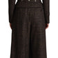 Dolce & Gabbana Chic Wool Blend Suit Set