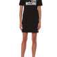 Love Moschino Black Cotton Women Dress