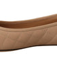 Salvatore Ferragamo Elegant Quilted Leather Flats - Chic Dual-Tone Design