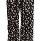 Dolce & Gabbana Elegant Floral Wide Leg Pants