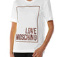 Love Moschino White Cotton Women Top