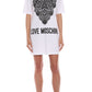 Love Moschino Chic Graphic Print Cotton T-Shirt Dress