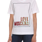 Love Moschino White Cotton Women T-Shirt