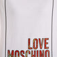 Love Moschino White Cotton Women T-Shirt