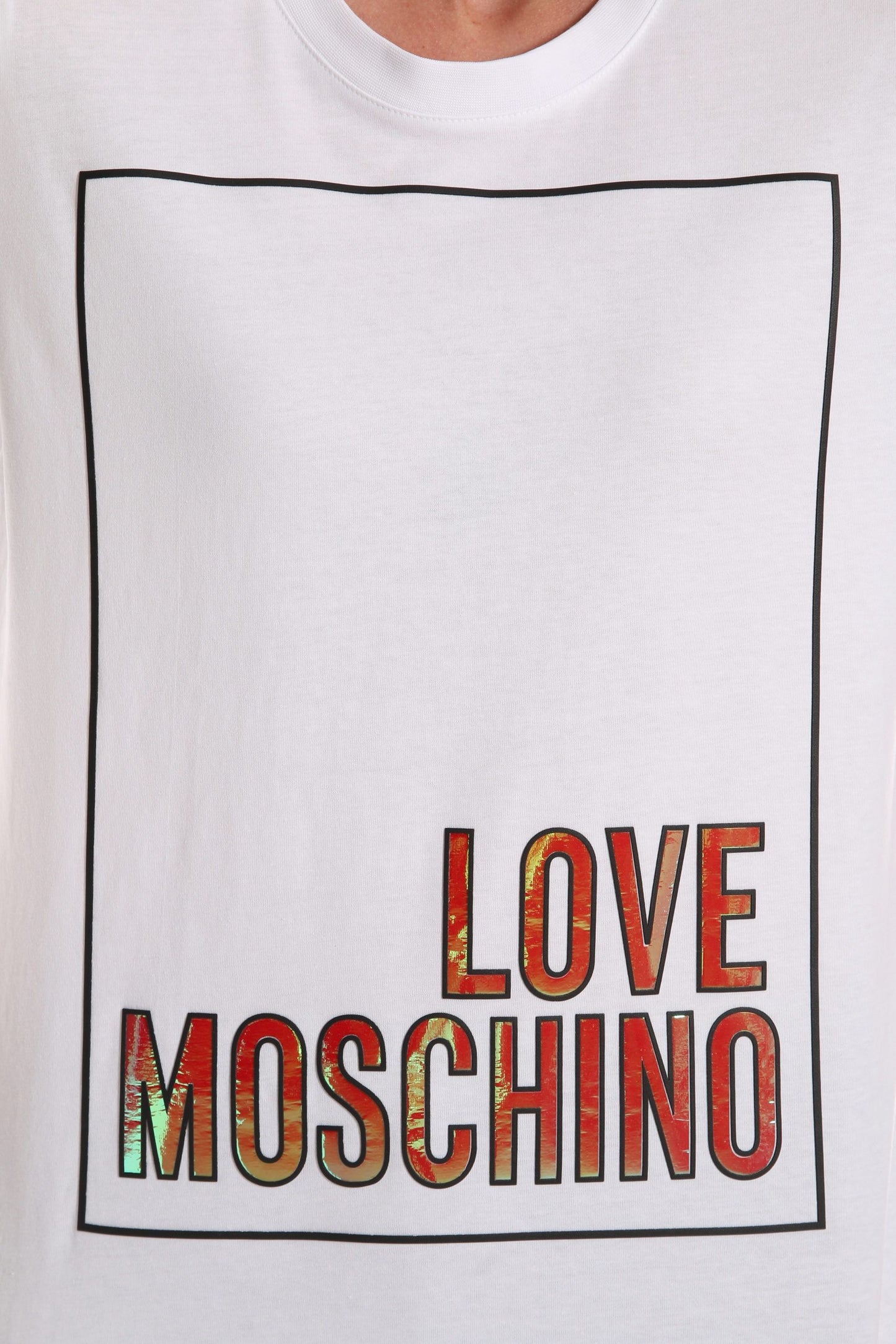 Love Moschino White Cotton Women T-Shirt