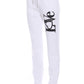 Love Moschino White Cotton Women Sweatpant