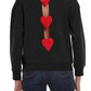 Love Moschino Black Cotton Women Sweater