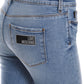 Love Moschino Blue Cotton Women Jean