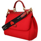 Dolce & Gabbana Radiant Red Medium Sicily Handbag