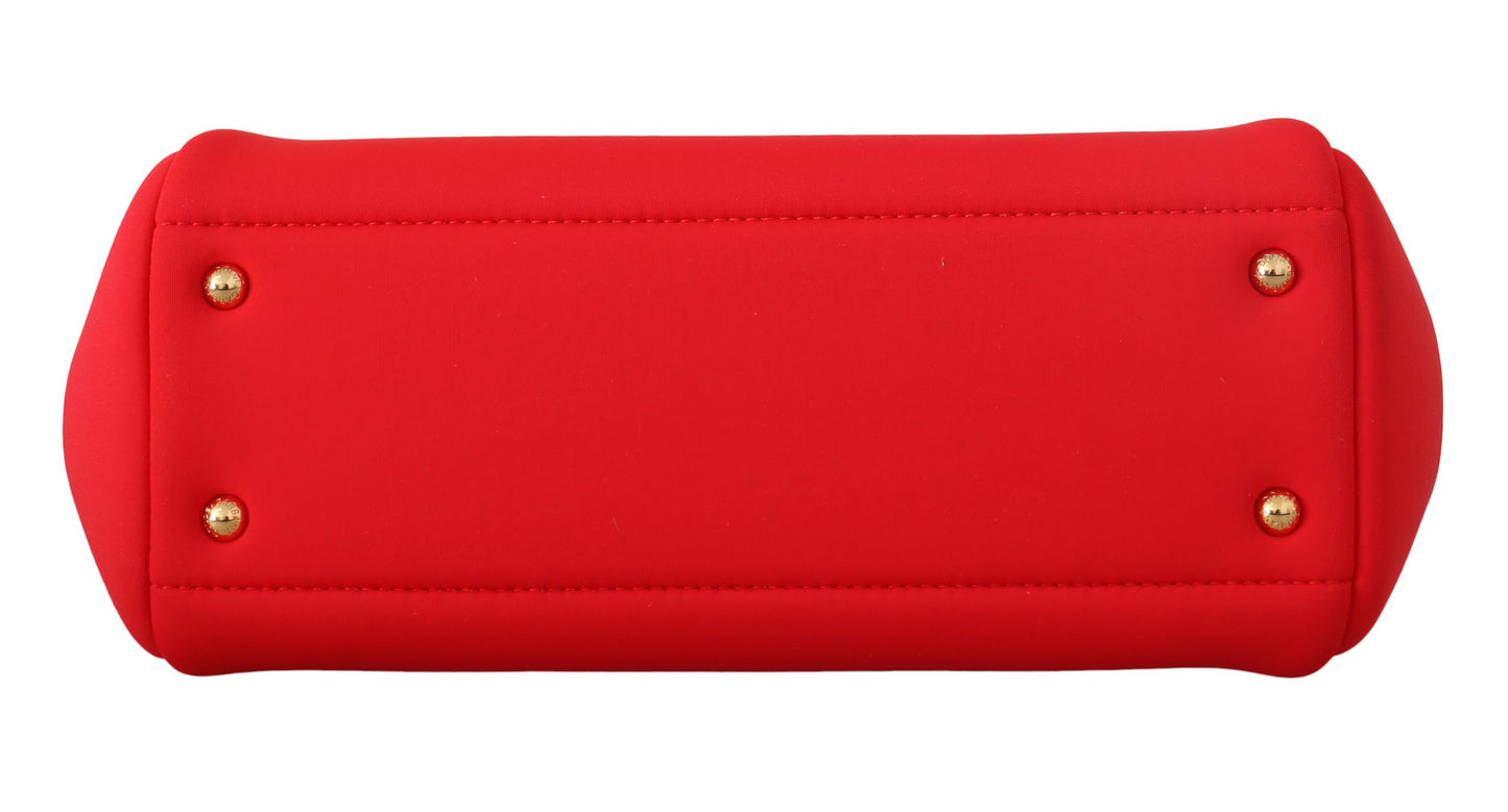 Dolce & Gabbana Radiant Red Medium Sicily Handbag