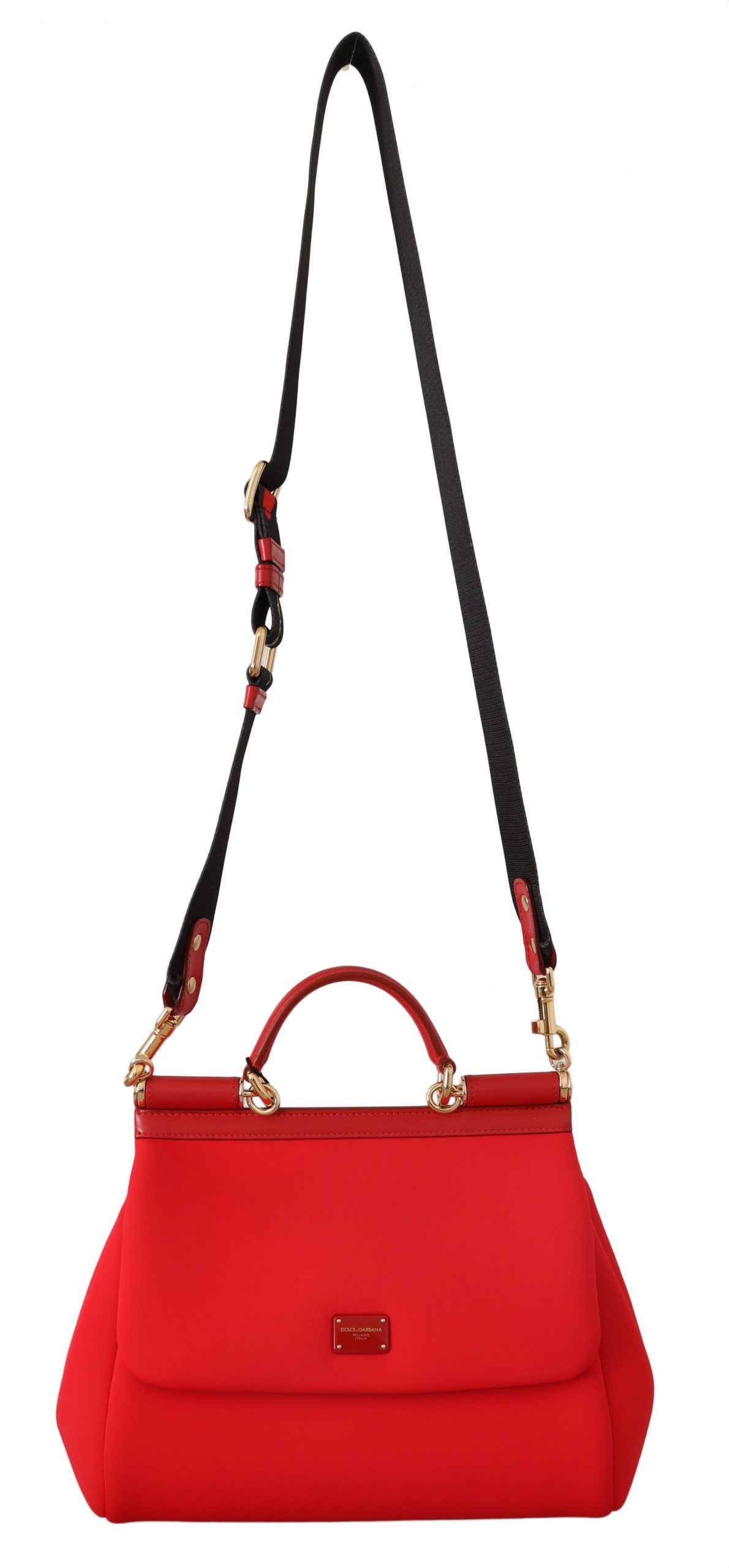 Dolce & Gabbana Radiant Red Medium Sicily Handbag