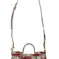 Dolce & Gabbana Floral Elegance Leather Shoulder Bag