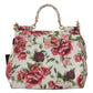 Dolce & Gabbana Floral Elegance Leather Shoulder Bag