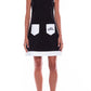 Love Moschino Black Cotton Women Dress