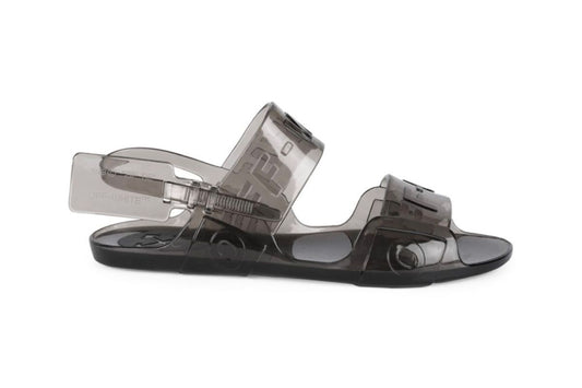 Off-White Chic Black Summer Sandals