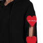 Love Moschino Black Cotton Women Sweater