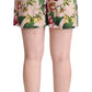 Dolce & Gabbana Elegant Fiori Print Bermuda Shorts