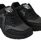 Plein Sport Elegant Black Runner Jasmines Sport Shoes