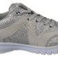 Plein Sport Chic Silver Runner Jasmines Sneakers