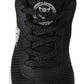 Plein Sport Black Polyester Gretel Sneakers Shoes