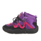 Off-White Purple Polyester Women Sneaker