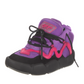 Off-White Purple Polyester Women Sneaker