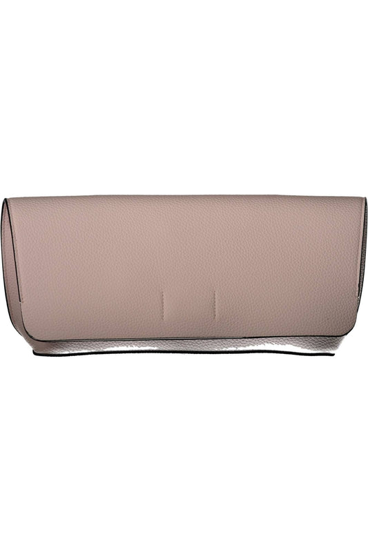 Calvin Klein Pink Polyethylene Women Clutch