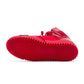 Off-White Red Calfskin Women Sneaker