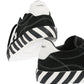 Off-White Suede Calfskin Arrow Sneakers in Black