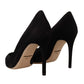 Dolce & Gabbana Elegant Suede Stiletto Heels Pumps