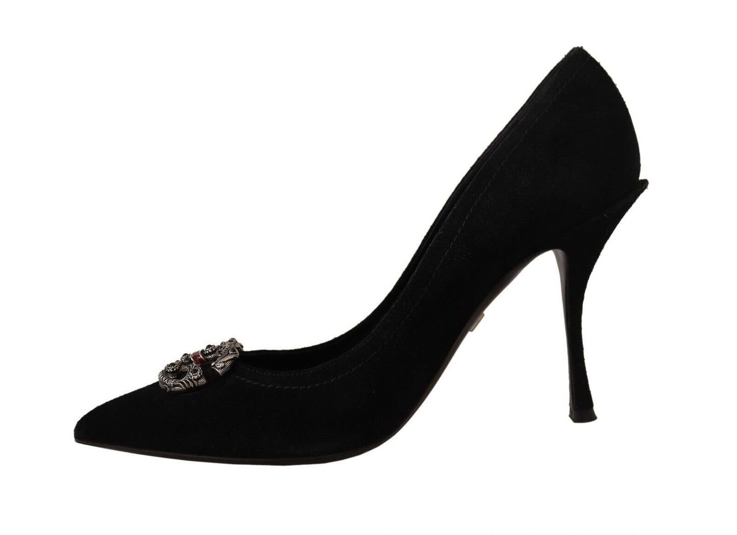 Dolce & Gabbana Chic Amore Suede Heels Pumps