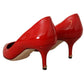 Dolce & Gabbana Red Patent Leather Heels - Timeless Elegance