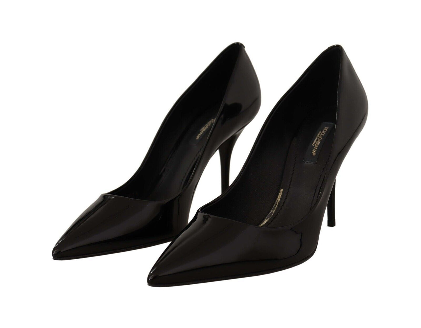 Dolce & Gabbana Elegant Patent Leather High Heels Pumps