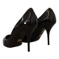 Dolce & Gabbana Elegant Patent Leather High Heels Pumps