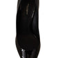 Dolce & Gabbana Elegant Patent Leather High Heels Pumps