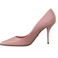 Dolce & Gabbana Elegant Pink Patent Leather Heels