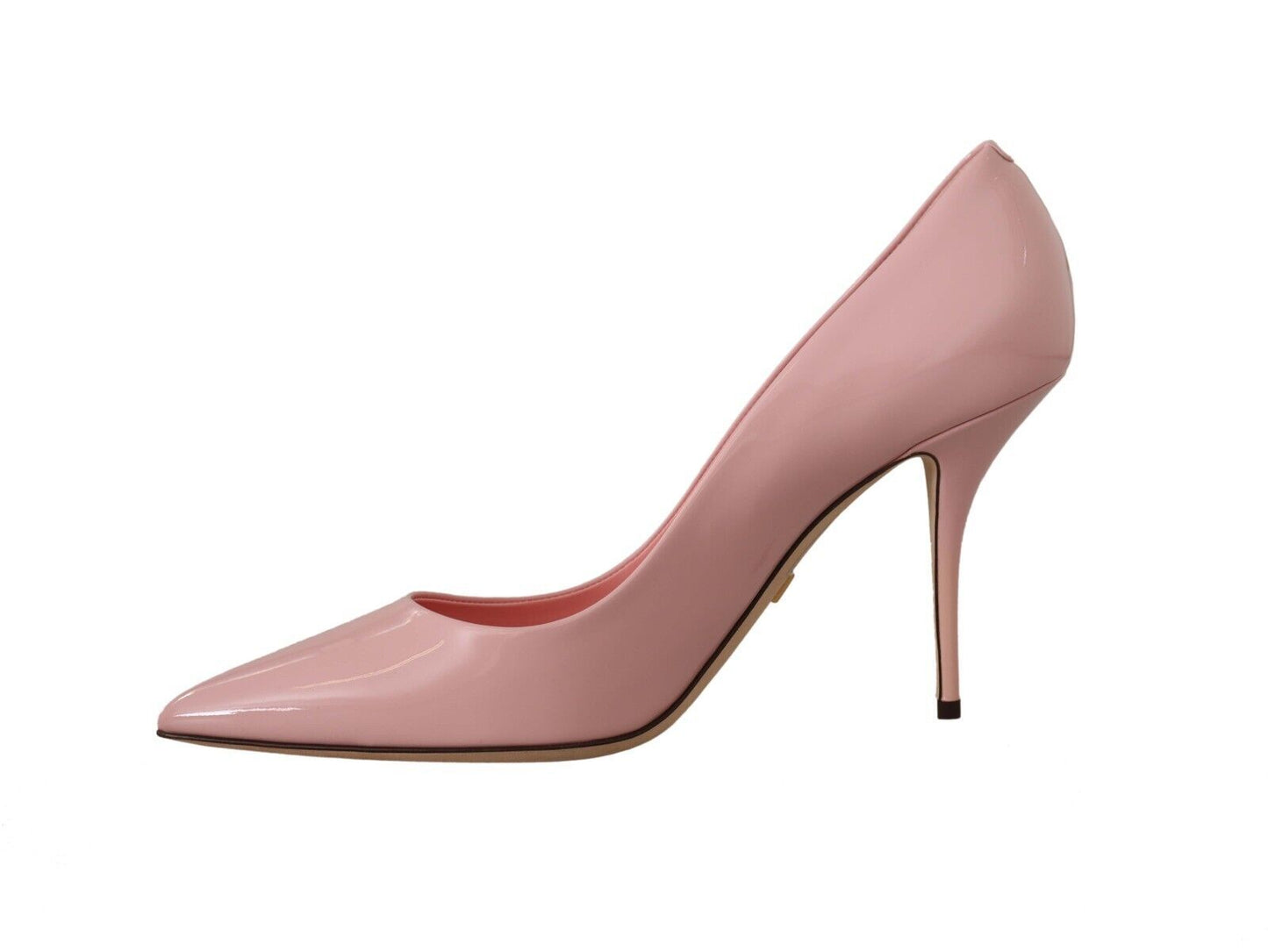 Dolce & Gabbana Elegant Pink Patent Leather Heels