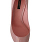 Dolce & Gabbana Elegant Pink Patent Leather Heels