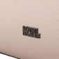 Karl Lagerfeld Elegant Light Pink Leather Tote Shoulder Bag