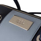 Karl Lagerfeld Elegant Peacoat Blue Shoulder & Hand Bag