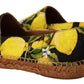 Dolce & Gabbana Chic Lemon Print Espadrilles Flats