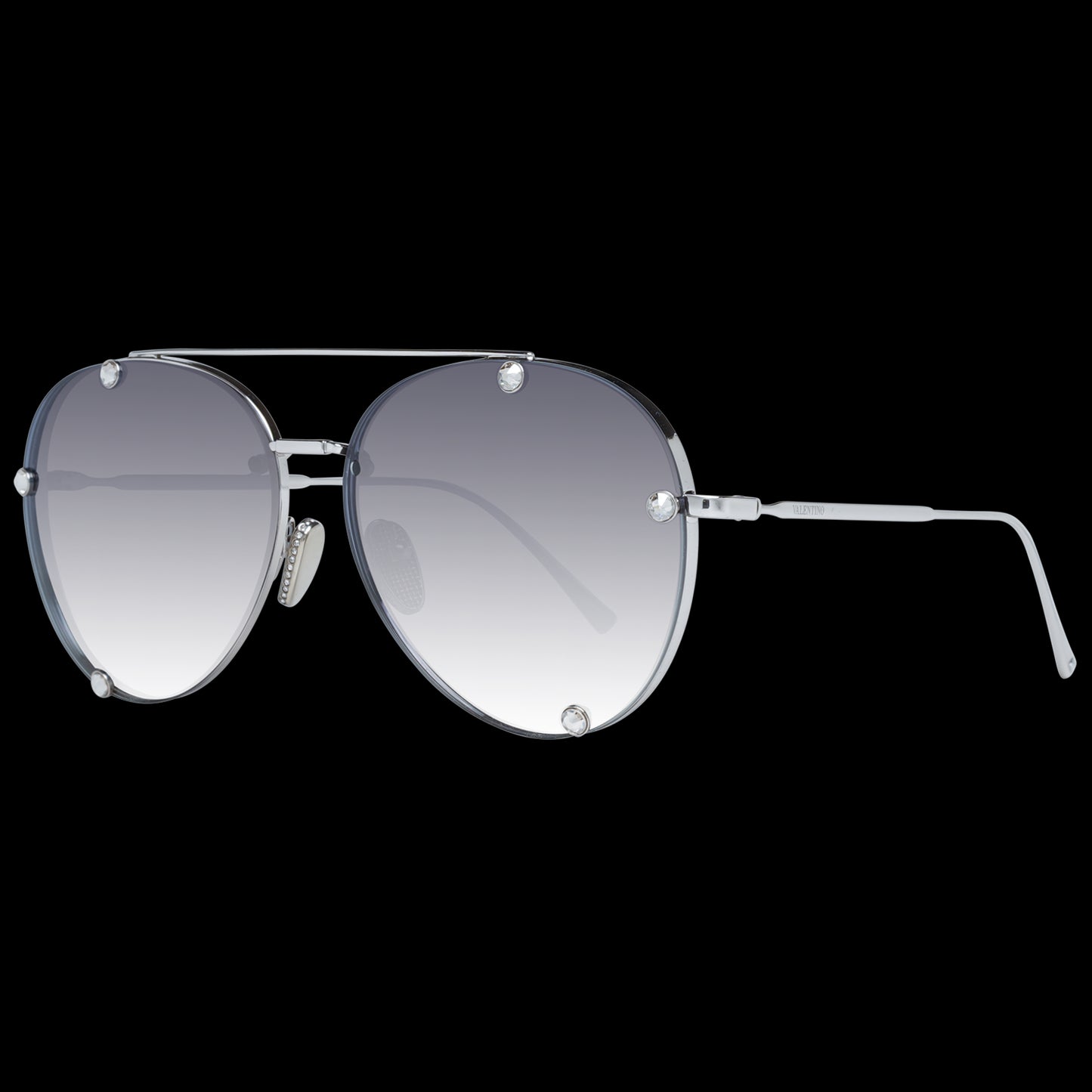 Valentino Silver Women Sunglasses