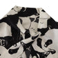 Dolce & Gabbana Chic Panda Print Silk Blouse