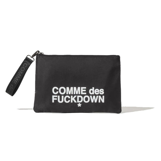 Comme Des Fuckdown Black Polyester Women Clutch