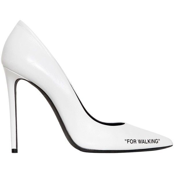 Off-White White Calfskin Women Pump