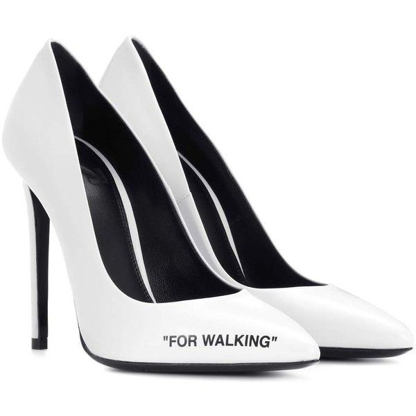 Off-White White Calfskin Women Pump