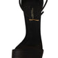 Dolce & Gabbana Elegant Ankle Strap Heels with Iconic DG Logo