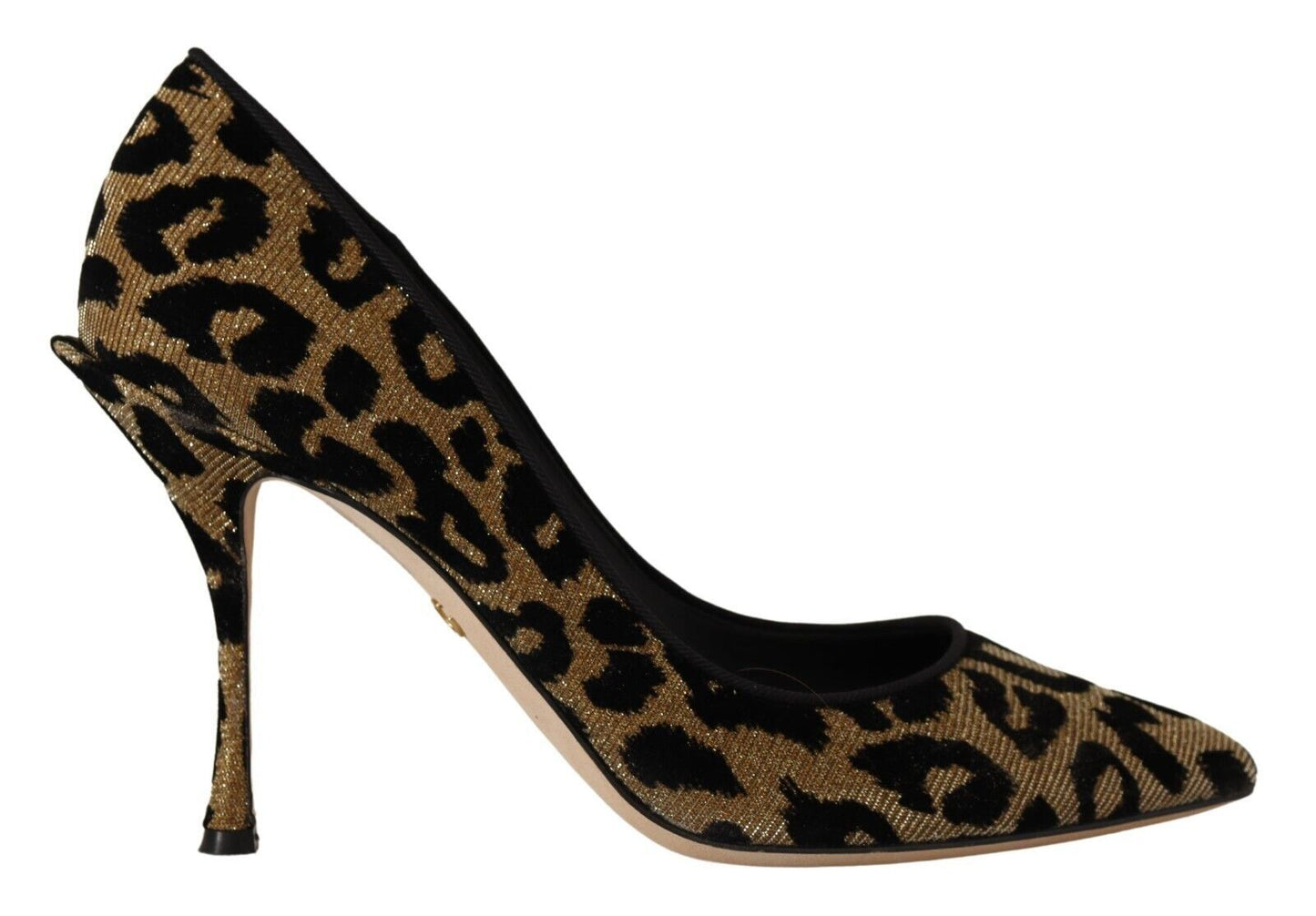 Dolce & Gabbana Elegant Leopard Print Heels Pumps